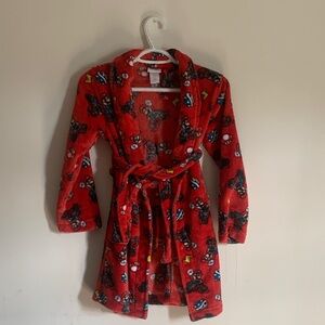 Kids Red Character Pajama Robe